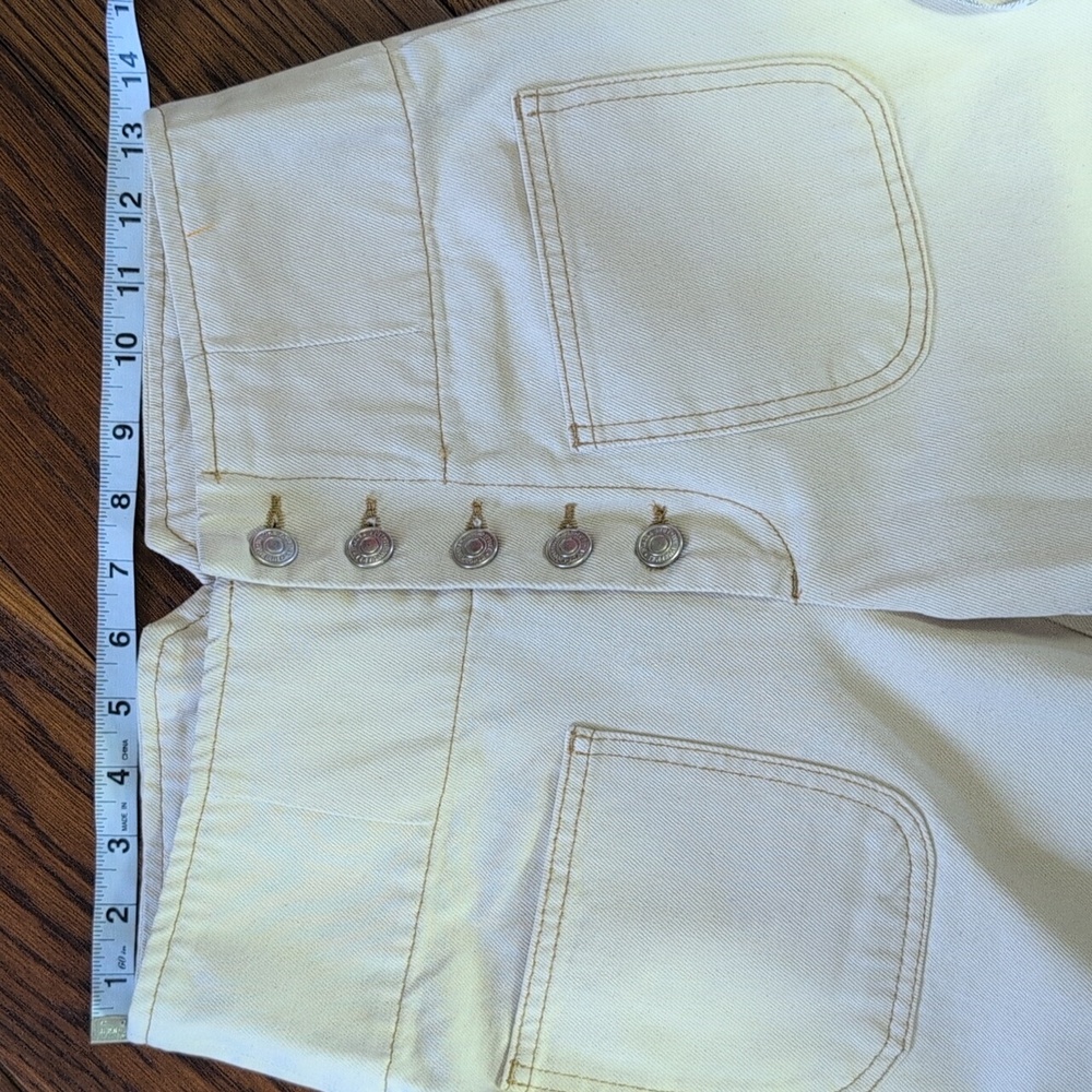 Free People - Collete High Water Khaki Pants - Picture 7 of 9
